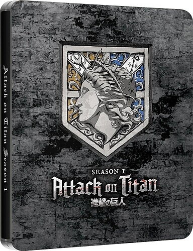 Attack On Titan: Season 1 - Steelbook Edition (BLU-RAY)