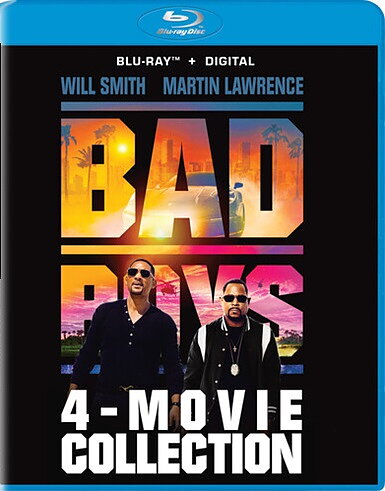 Bad Boys: 4-Movie Collection (BLU-RAY)