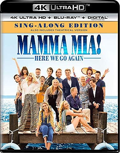 Mamma Mia! Here We Go Again (BLU-RAY 4K ULTRA HD + BLU-RAY)