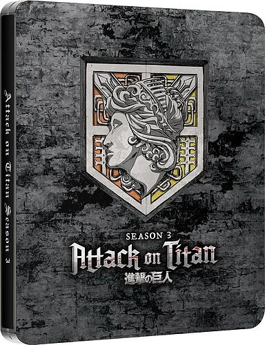 Attack On Titan: Season 3 - Steelbook Edition (BLU-RAY)