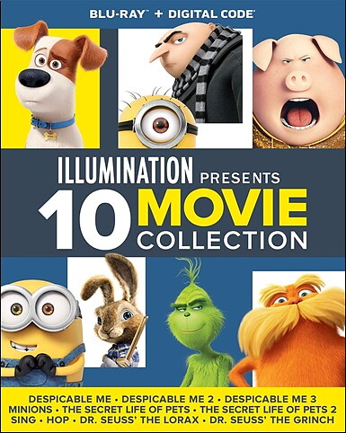 Illumination Presents: 10-Movie Collection (BLU-RAY)