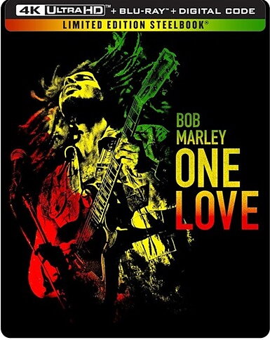 Bob Marley: One Love - Limited Edition Steelbook (BLU-RAY 4K ULTRA HD + BLU-RAY)
