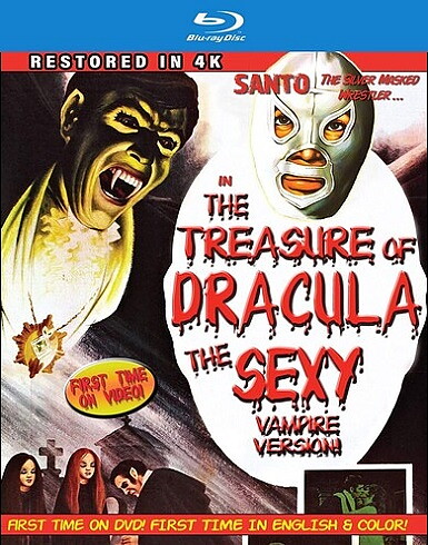 Santo In The Treasure Of Dracula (BLU-RAY)