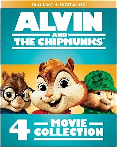 Alvin And The Chipmunks: 4-Movie Collection (BLU-RAY)