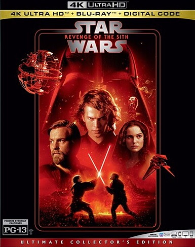 Star Wars: Episode III: Revenge Of The Sith (BLU-RAY 4K ULTRA HD + BLU-RAY)