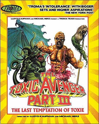 Toxic Avenger Part III - The Last Temptation Of Toxie (BLU-RAY)