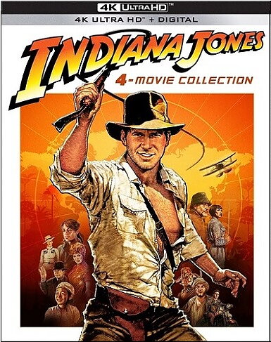 Indiana Jones 4-Movie Collection (BLU-RAY 4K ULTRA HD)