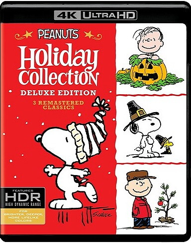 Peanuts Holiday Collection - Deluxe Edition  (BLU-RAY 4K ULTRA HD + BLU-RAY)