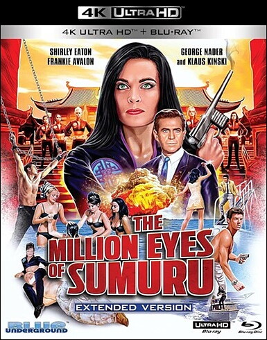 Million Eyes Of Sumuru (BLU-RAY 4K ULTRA HD + BLU-RAY)