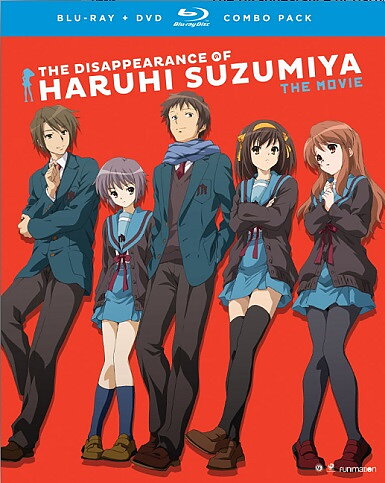 Disappearance Of Haruhi Suzumiya - The Movie (BLU-RAY + DVD)