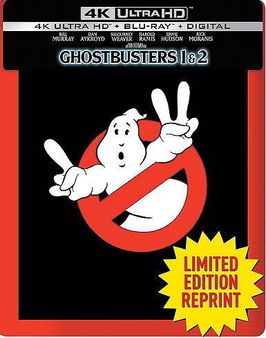Ghostbusters I & II - 35th Anniversary - Limited Edition Steelbook (BLU-RAY 4K ULTRA HD + BLU-RAY)