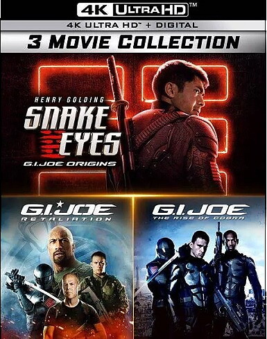 G.I. Joe: 3-Movie Collection (BLU-RAY 4K ULTRA HD)