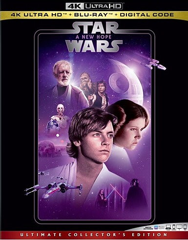 Star Wars: Episode IV: A New Hope (BLU-RAY 4K ULTRA HD + BLU-RAY)
