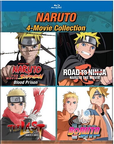 Naruto 4-Movie Collection (BLU-RAY)