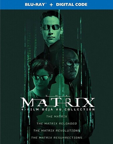Matrix: 4-Film Deja Vu Collection (BLU-RAY)