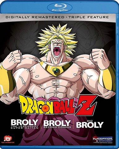 Dragon Ball Z: Broly - The Legendary Super Saiyan / Broly - Second Coming / Bio-Broly (BLU-RAY)