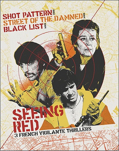 Seeing Red: 3 French Vigilante Thrillers (BLU-RAY)
