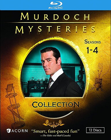 Murdoch Mysteries Collection - Seasons 1-4 (BLU-RAY)