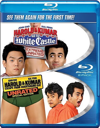 Harold & Kumar Go To White Castle / Harold & Kumar Escape From Guantanamo Bay (BLU-RAY)