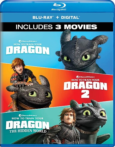 How To Train Your Dragon: 3-Movie Collection (BLU-RAY)