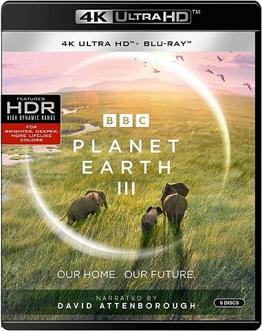 Planet Earth III (BLU-RAY 4K ULTRA HD + BLU-RAY)
