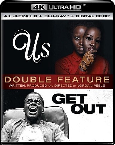 Us / Get Out (BLU-RAY 4K ULTRA HD + BLU-RAY)