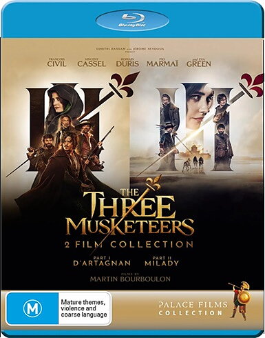 Three Musketeers: 2 Film Collection (BLU-RAY)
