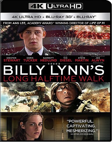 Billy Lynn's Long Halftime Walk (BLU-RAY 4K ULTRA HD + BLU-RAY)