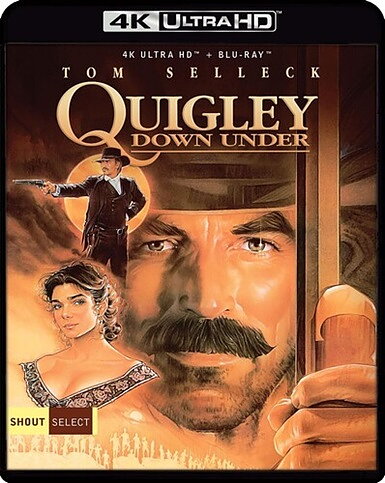 Quigley Down Under (BLU-RAY 4K ULTRA HD + BLU-RAY)