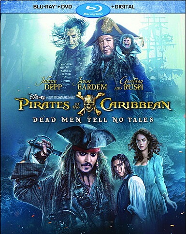 Pirates Of The Caribbean: Dead Men Tell No Tales (BLU-RAY + DVD)