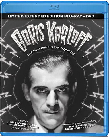 Boris Karloff: The Man Behind The Monster - Limited Extended Edition (BLU-RAY + DVD)