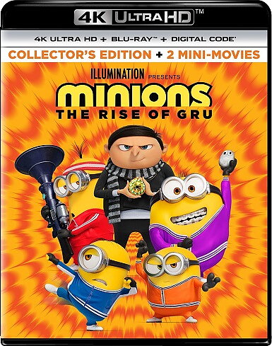 Minions: The Rise Of Gru (BLU-RAY 4K ULTRA HD + BLU-RAY)