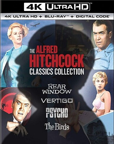 Alfred Hitchcock Classics Collection (BLU-RAY 4K ULTRA HD + BLU-RAY)