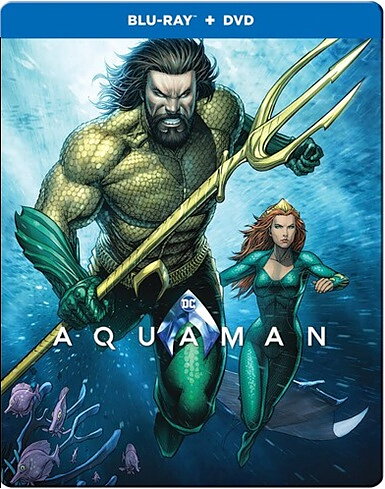 Aquaman - Steelbook Edition (BLU-RAY + DVD)