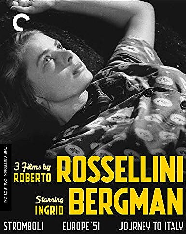 3 Films By Roberto Rossellini Starring Ingrid Bergman - Criterion Collection (BLU-RAY)