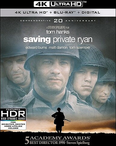Saving Private Ryan - Commemorative 20th Anniversary Edition (BLU-RAY 4K ULTRA HD + BLU-RAY)