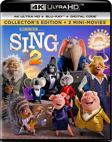 Sing 2 (BLU-RAY 4K ULTRA HD + BLU-RAY)