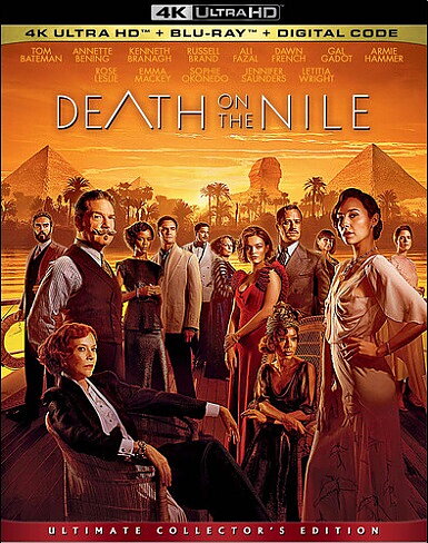 Death On The Nile (BLU-RAY 4K ULTRA HD + BLU-RAY)