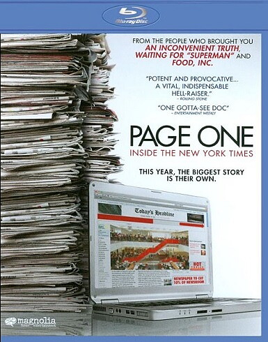 Page One - Inside The New York Times (BLU-RAY)