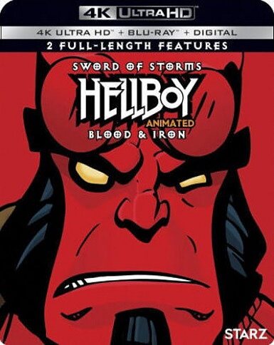 Hellboy Animated: Sword Of Storms / Blood & Iron (BLU-RAY 4K ULTRA HD + BLU-RAY)