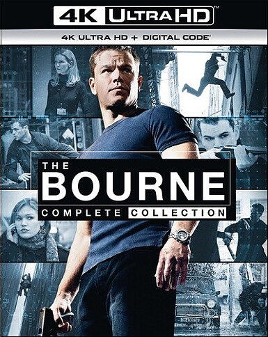 Bourne - The Complete Collection (BLU-RAY 4K ULTRA HD)