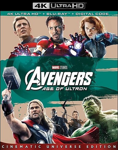 Avengers: Age Of Ultron (BLU-RAY 4K ULTRA HD + BLU-RAY)