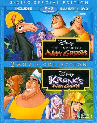 Emperor's New Groove / Kronk's New Groove (BLU-RAY + DVD)