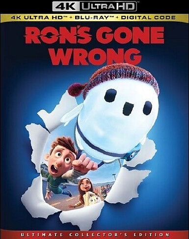 Ron's Gone Wrong (BLU-RAY 4K ULTRA HD + BLU-RAY)