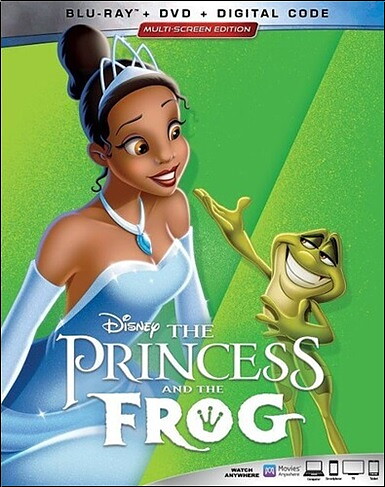 Princess And The Frog (BLU-RAY + DVD)