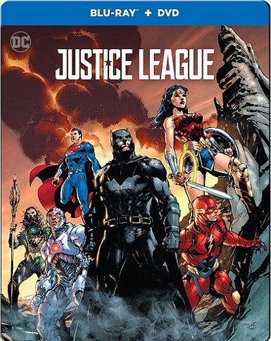 Justice League - Steelbook Edition (BLU-RAY + DVD)