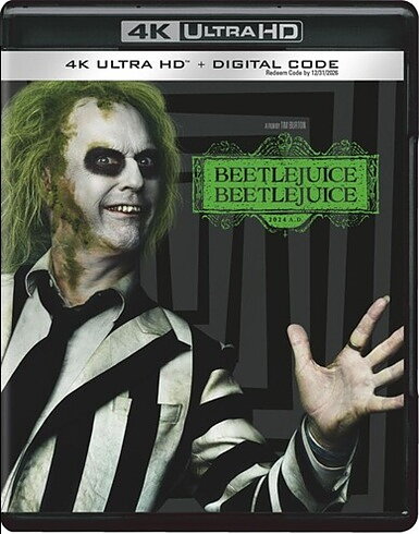 Beetlejuice Beetlejuice (BLU-RAY 4K ULTRA HD)
