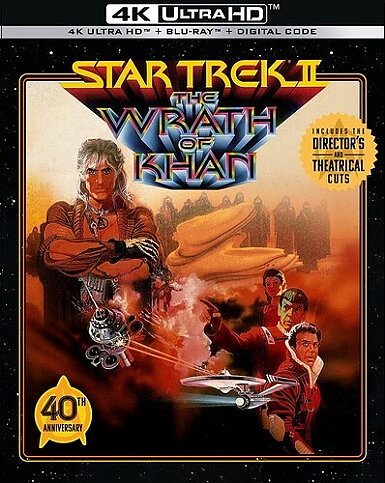 Star Trek II: The Wrath Of Khan (BLU-RAY 4K ULTRA HD + BLU-RAY)