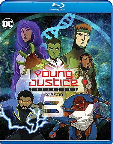 Young Justice - Season 3 - Outsiders (BLU-RAY)