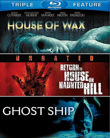 House Of Wax / Return To House On Haunted Hill / Ghost Ship (BLU-RAY)